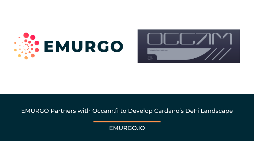 EMURGO Partners with Occam.fi to Develop Cardano DeFi