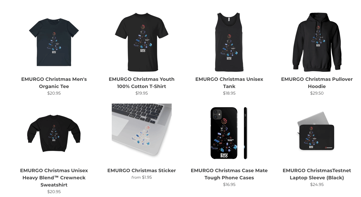 emurgo official merchandise xmas 2