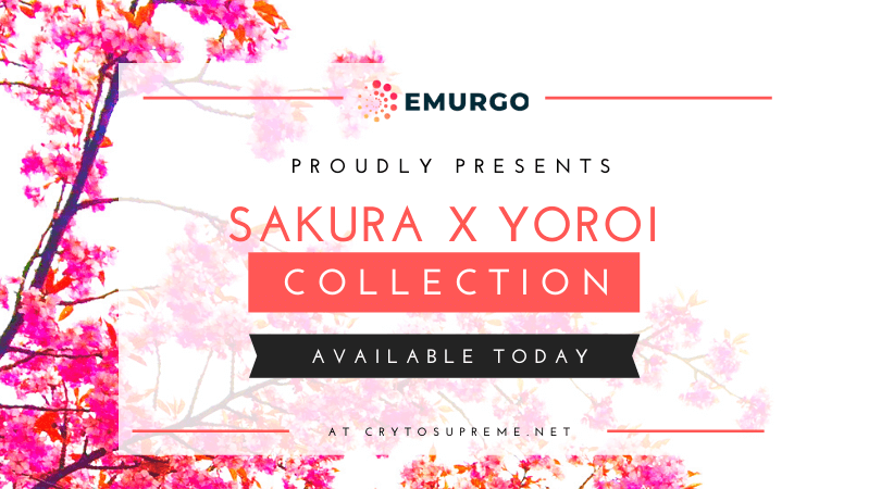 EMURGO限定グッズ：Sakura x ヨロイウォレット