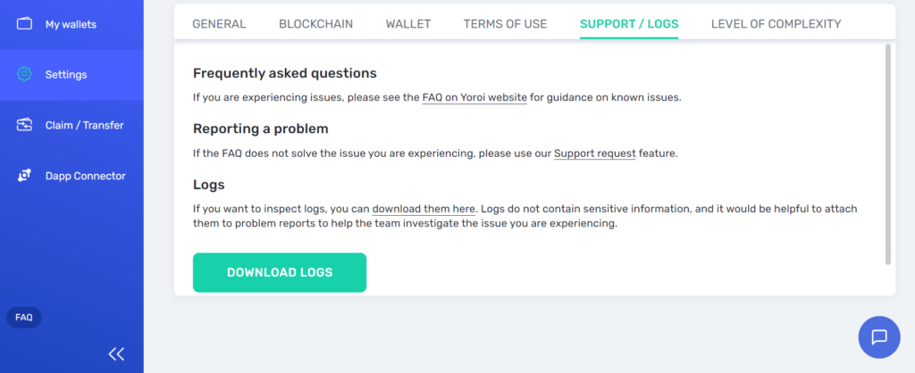 Yoroi Wallet FAQ