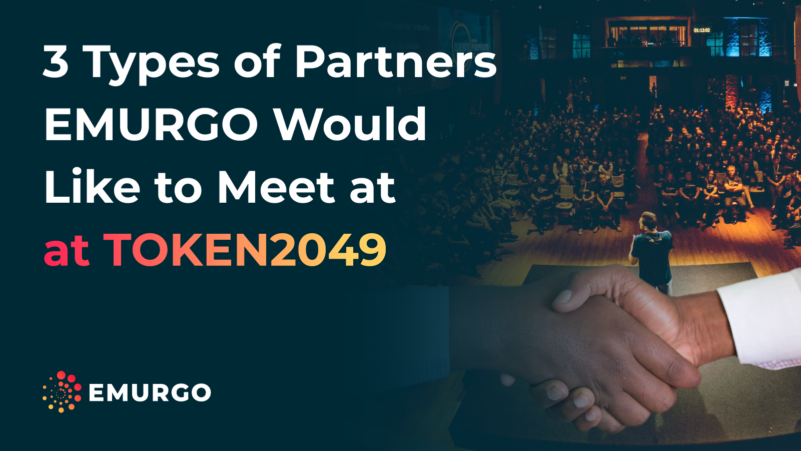 3 Types of Partners EMURGO Would Like to Meet at TOKEN2049